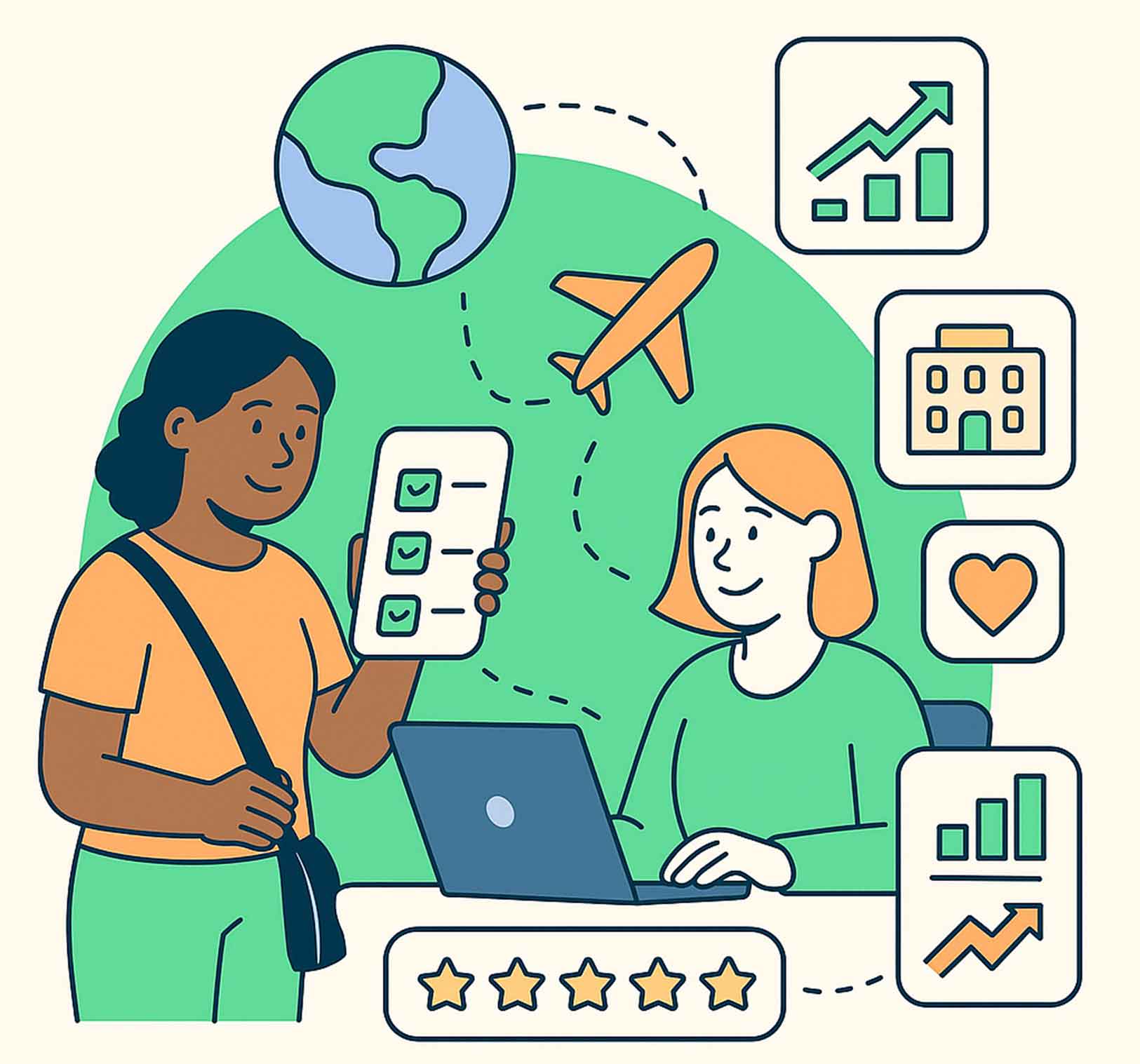 Pourquoi utiliser des questionnaires de voyage?